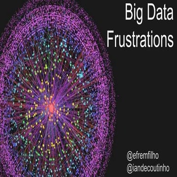 Big Data frustations - our view at Oncase
