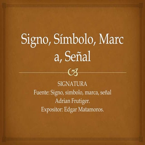 Frutiger signaturas-marca-señal
