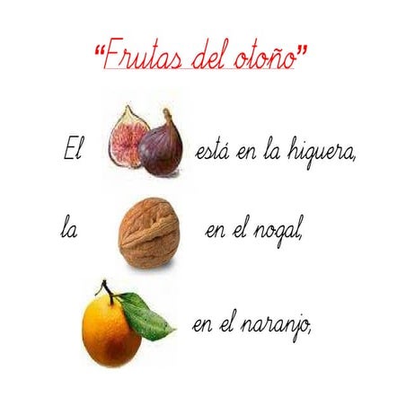 Frutos de otoño