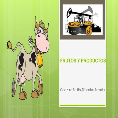 Frutos y productos