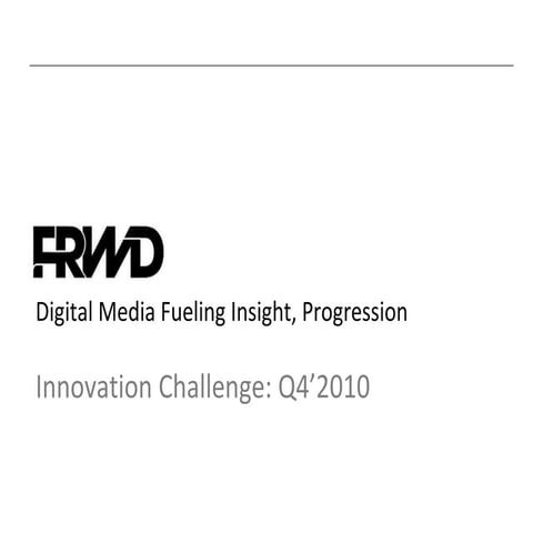 Frwd Challenge Q4 2010