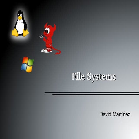 File Systems | PPT