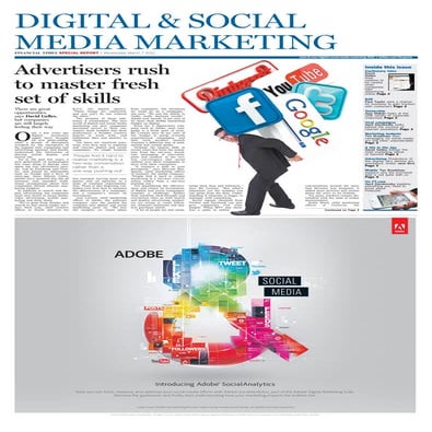  FINANCIAL TIMES SPECIAL REPORT DIGITAL & SOCIAL MEDIA MARKETING