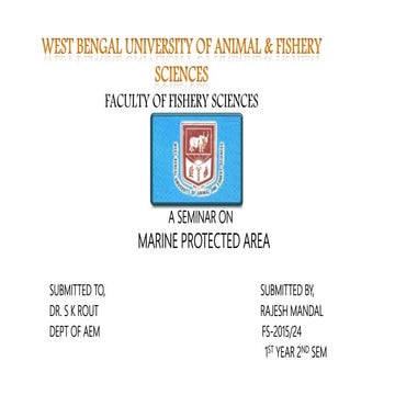 MARINE PROTECTED AREA