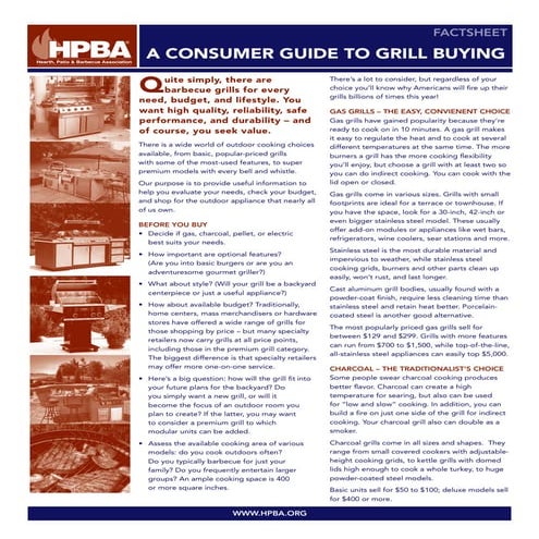 Grilling 101 lesson 1 | PDF