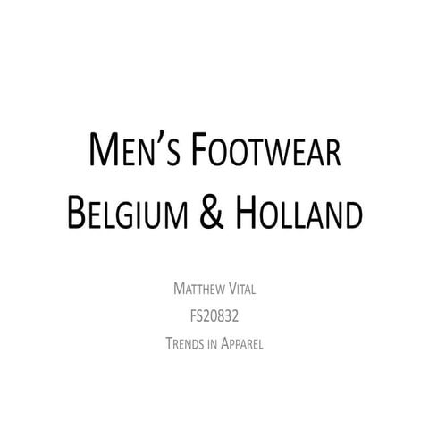 Fs20832 belgium holland m footwear