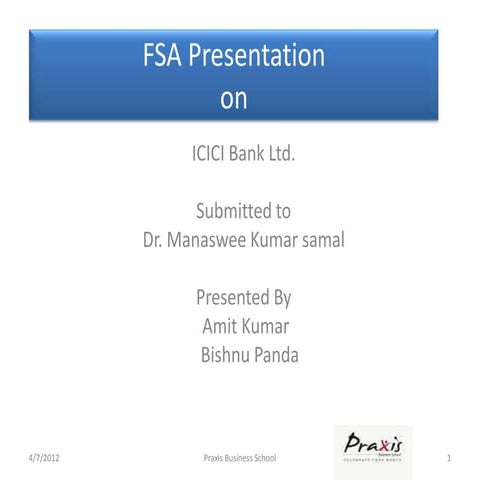 Fsa presentation