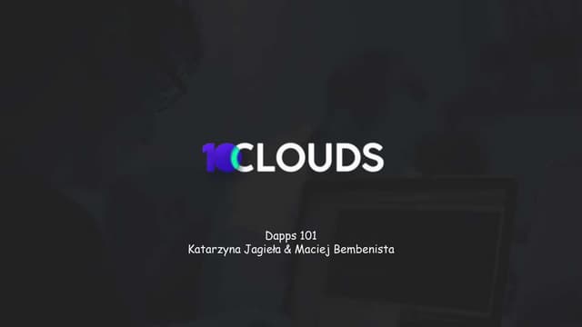 Dapps 101