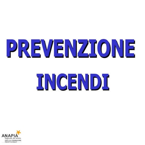 Fse 19 lezione - antincendio | PPT