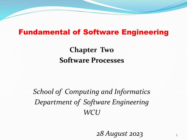 FSE Chap 2.pdf fundamental of software engineering for second year software e...