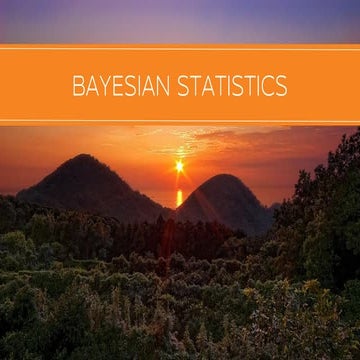 Foundations of Statistics in Ecology and Evolution. 8. Bayesian Statistics