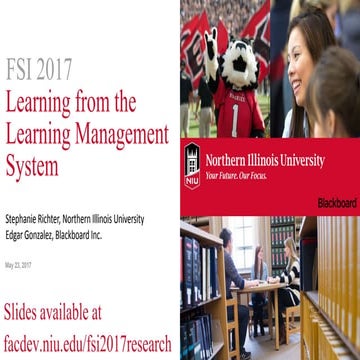 Learning from the Learning Management System