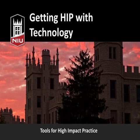 Getting HIP with Technology: Tools for High Impact Practices