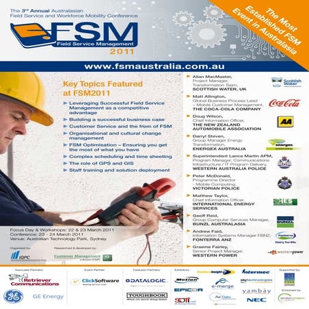 Field Service Management Australia 2011