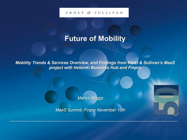 Future of Mobility