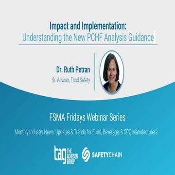 Understanding the New PCHF Analysis Guidance