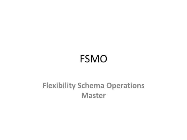 FSMO 