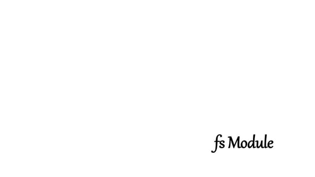 fs Module.pptx