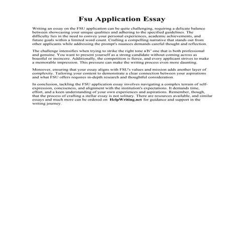 Fsu Application Essay.pdfFsu Application Essay. 006 University Of Florida Ess...