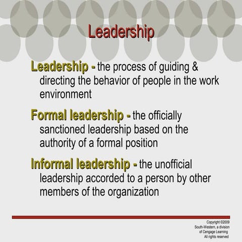 Class 12 leadership
