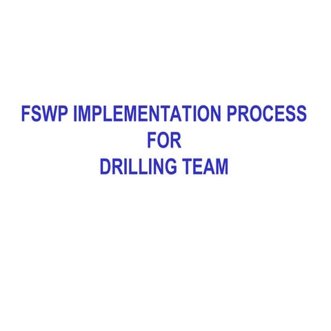 FSWP Fundamental Safety Work Practice for general | PPT