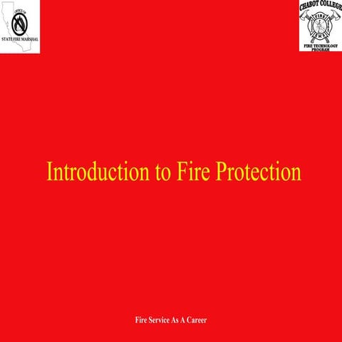 DoD Fire & Emergency Services Program Certification | PDF