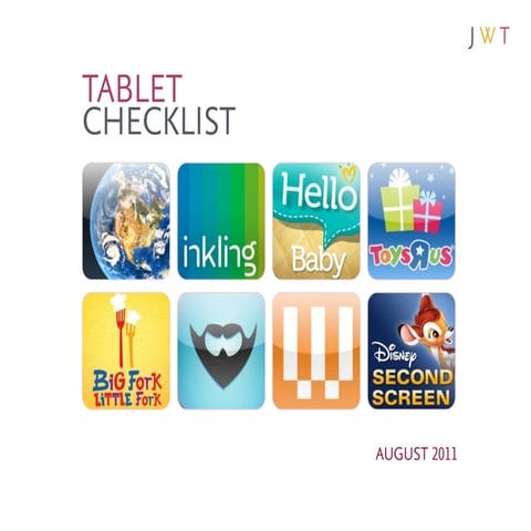 Tablet Checklist (August 2011)