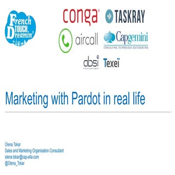 Implementing Pardot - what to focus on from day 1