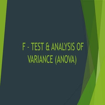 Parametric test - F test - detailed.pptx