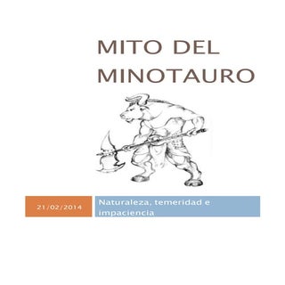 Actividad 3 mito del minotauro