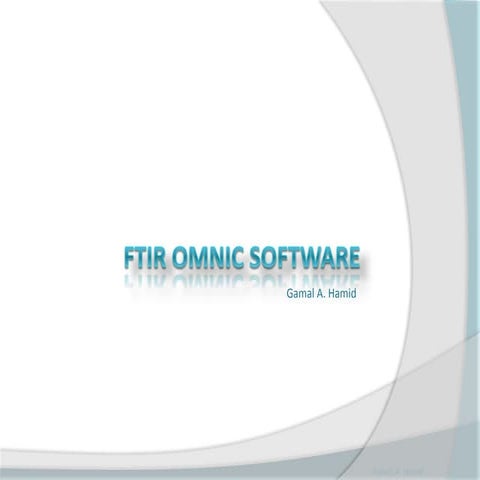 FTIR software