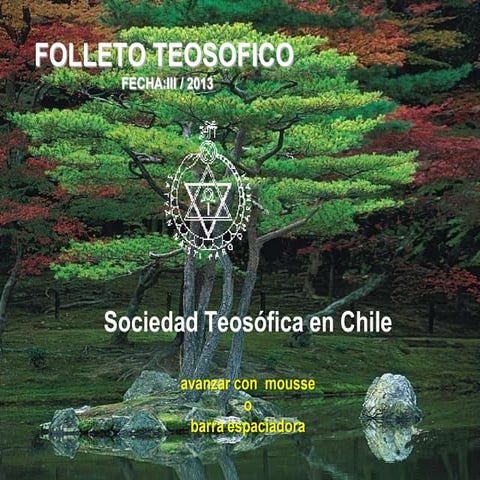 Folleto Teosófico Marzo