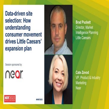 Data-driven site selection: How understanding consumer movement drives Little...