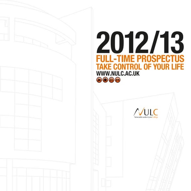 Newcastle-under-Lyme College\'s Full-time prospectus 2012-13