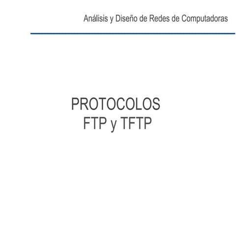 Ftp tftp | PPT