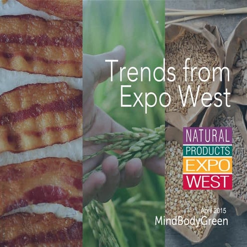 Macro Trends from Expo West (April 2015)