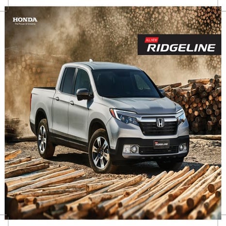 Ficha técnica Honda Ridgeline 2017