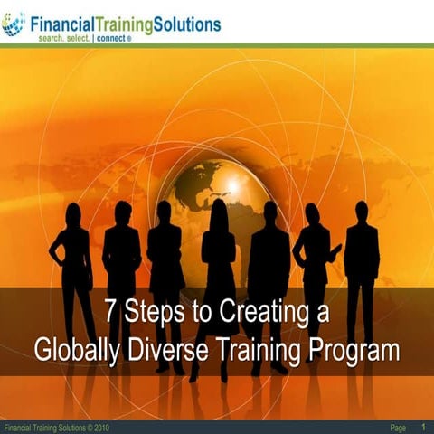 7 Steps to Creating a Globally Diverse Training Program