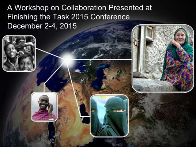 How to Build a Collaborative Approach to Reaching Your UUPG