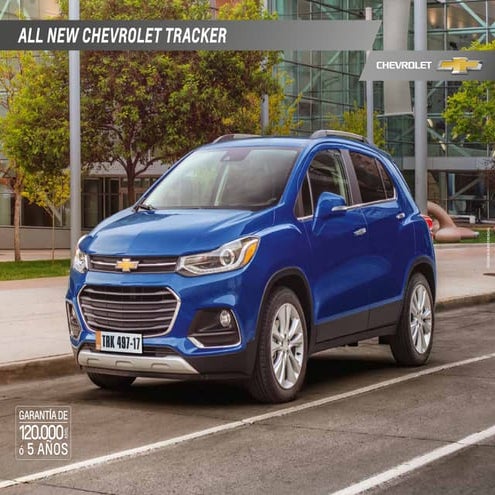 Ficha técnica Chevrolet Tracker MCD