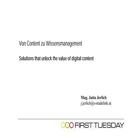 First Tuesday Event Theme