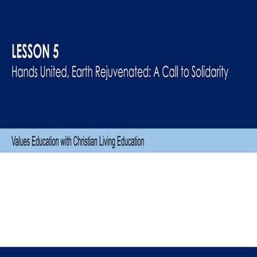 Christian Living and Values education Grade 10