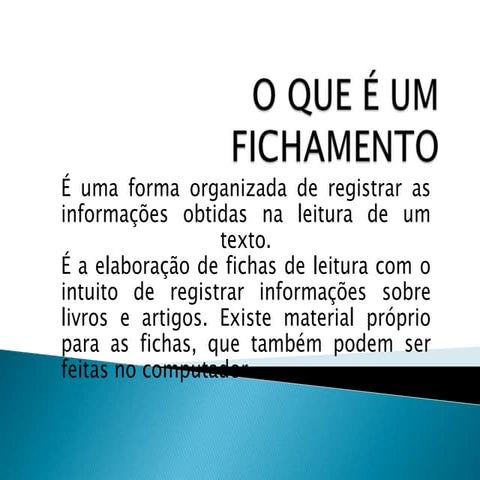 Fichamento