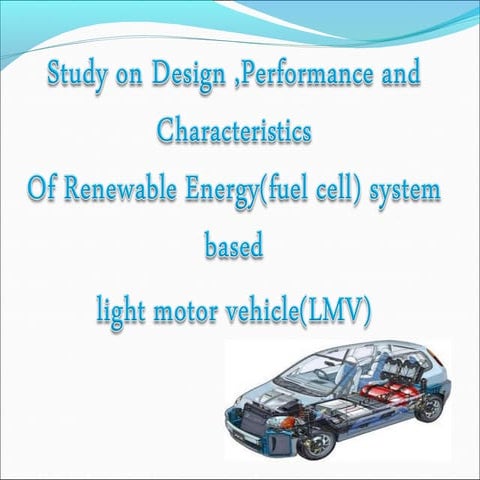 Fuel cell car