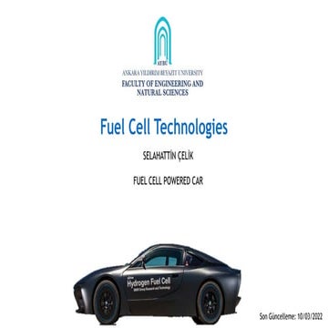 Hydrogen Fuel Cell Electric Vehicles Future of Sustainable Mobility | PDF
