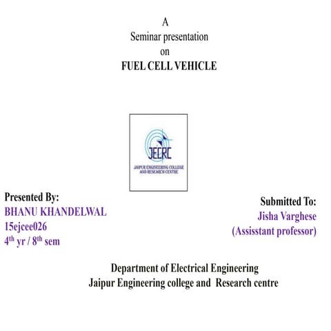 Fuel cell ppt