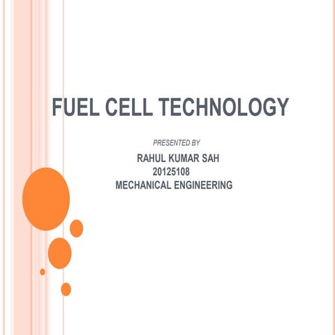 Fuel cell technology