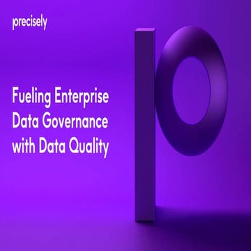 Fueling Enterprise Data Governance with Data Quality