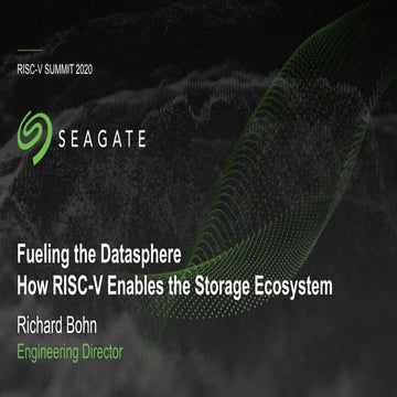 Fueling the datasphere   how RISC-V enables the storage ecosystem