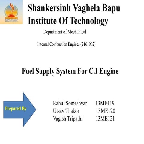 Fuel injection system in c.i engines
